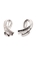 Show details for Beautiful Shaped Laser Platinum Plated Earrings