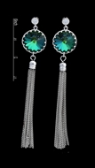 Show details for Unique Platinum Plated Zine-Alloy Drop & Dangle Show details for Unique Platinum Plated Zine-Alloy Drop & Dangle