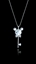 Show details for Beautiful Platinum Plated Keys/Lock Collar 16 OR 18 Inches