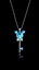 Show details for Enchanting Keys/Lock Small Collar 16 OR 18 Inches