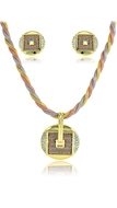 Picture of Original Design Multi-Tone Plated Original Design 2 Pieces Jewelry Sets