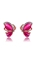 Show details for Newest Rose Gold Plated Butterfly Stud 