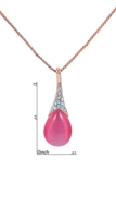 Picture of Long-Term Supplier Zinc-Alloy Rose Gold Plated 2 Pieces Jewelry Sets