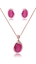 Show details for Fair Small Opal (Imitation) 2 Pieces Jewelry Sets