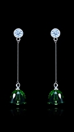 Picture of Unique Design Zinc-Alloy Platinum Plated Drop & Dangle