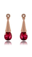 Picture of Beauteous Crystal Zinc-Alloy Drop & Dangle