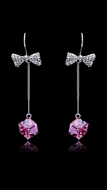 Picture of Novel Style Platinum Plated Zinc-Alloy Drop & Dangle