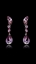 Show details for Fantastic Big Platinum Plated Drop & Dangle