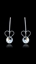 Show details for Touching And Cute Single Stone White Drop & Dangle