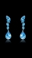 Show details for Good Quality Swarovski Element Big Drop & Dangle