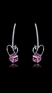 Picture of Kind  Swarovski Element Platinum Plated Drop & Dangle