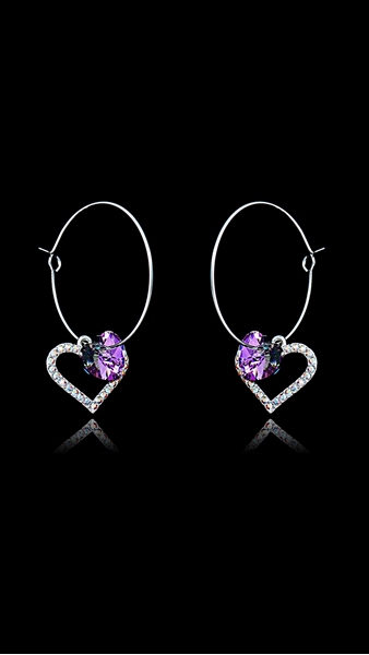 Picture of Customized  Zinc-Alloy Swarovski Element Hook