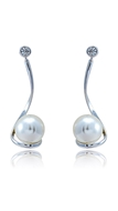 Picture of Touching And Meaningful Brass Venetian Pearl Drop & Dangle