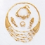 Show details for Beautiful Dubai Style African Style 4 Pieces Jewelry Sets