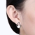 Picture of Trusted Gunmetel Plated Venetian Pearl Stud 