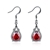 Picture of Cheap Red Gunmetel Plated Drop & Dangle