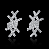 Picture of Fashion Design Platinum Plated Stud 