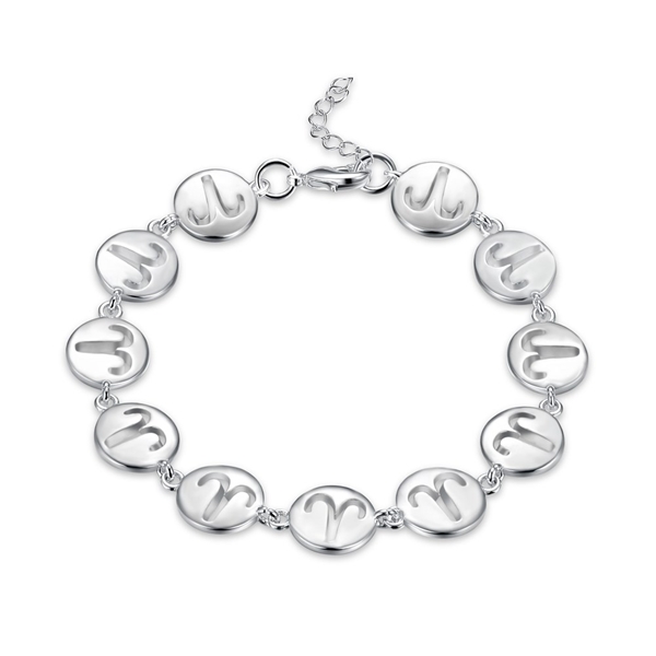 Picture of Cute Designed Platinum Plated Bracelets