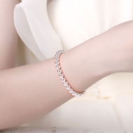 Picture of Charming Platinum Plated Bracelets