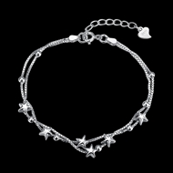 Picture of Unique Fashion Platinum Plated Bracelets