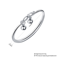 Picture of Romantic  Platinum Plated Platinum Plated Bangles