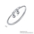 Picture of Romantic  Platinum Plated Platinum Plated Bangles