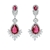 Picture of Red Big Dangle Earrings 1JJ042406E