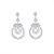 Picture of White Daily Dangle Earrings 1JJ042424E