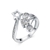 Picture of Individual Design On  Platinum Plated Fashion Rings