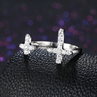 Picture of Newest Platinum Plated Fashion Rings