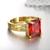 Picture of High Efficient Red Fashion Rings