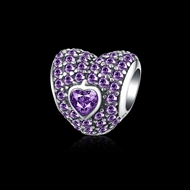 Picture of Cute Designed Purple Charm Bead