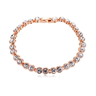 Picture of Artificial Crystal Classic Tennis Bracelets 2YJ053593B