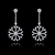 Picture of  Cubic Zirconia Copper Or Brass Dangle Earrings 1JJ054519E