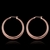 Picture of Attractive Rose Gold Plated Casual Big Hoop Earrings For Your Occasions