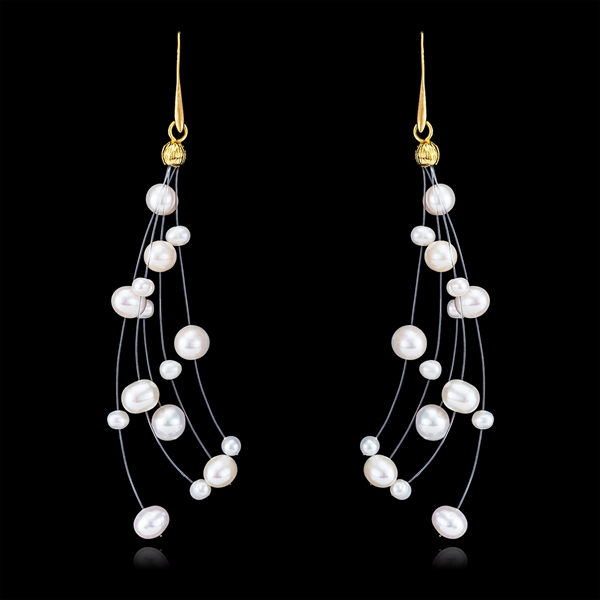 Picture of High End Luxury Party Dangle Earrings with 3~7 Day Delivery