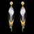 Picture of New Season Gold Plated Dubai Dangle Earrings with SGS/ISO Certification