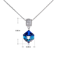 Picture of Low Cost Zinc Alloy Colorful Pendant Necklace with Low Cost