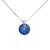 Picture of Nice Swarovski Element Platinum Plated Pendant Necklace