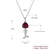 Picture of Fast Selling Red Swarovski Element Pendant Necklace with No-Risk Return