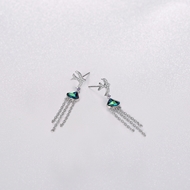 Picture of Low Price 925 Sterling Silver Casual Dangle Earrings for Girlfriend