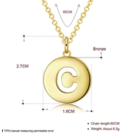 Picture of Fashion Small Gold Plated Pendant Necklace