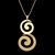 Picture of Low Cost Copper or Brass Gold Plated Pendant Necklace with No-Risk Return