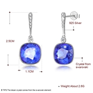 Picture of Fashion Swarovski Element Dangle Earrings Shopping