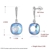 Picture of Fashion Swarovski Element Dangle Earrings at Super Low Price