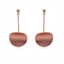 Show details for Stylish Casual Rose Gold Plated Dangle Earrings