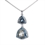 Show details for Sparkling Casual Platinum Plated Pendant Necklace