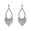 Show details for New Swarovski Element Colorful Dangle Earrings