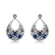 Picture of Charming Blue Zinc Alloy Dangle Earrings at Great Low Price