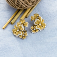 Picture of Dubai Flowers & Plants Dangle Earrings in Flattering Style